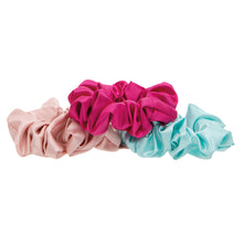 Load image into Gallery viewer, Chit Chat 3 Pack Hair Scrunchies
